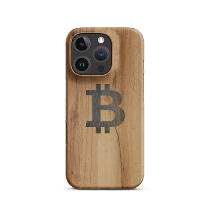 Wood BTC - Snap case matte for iPhone®