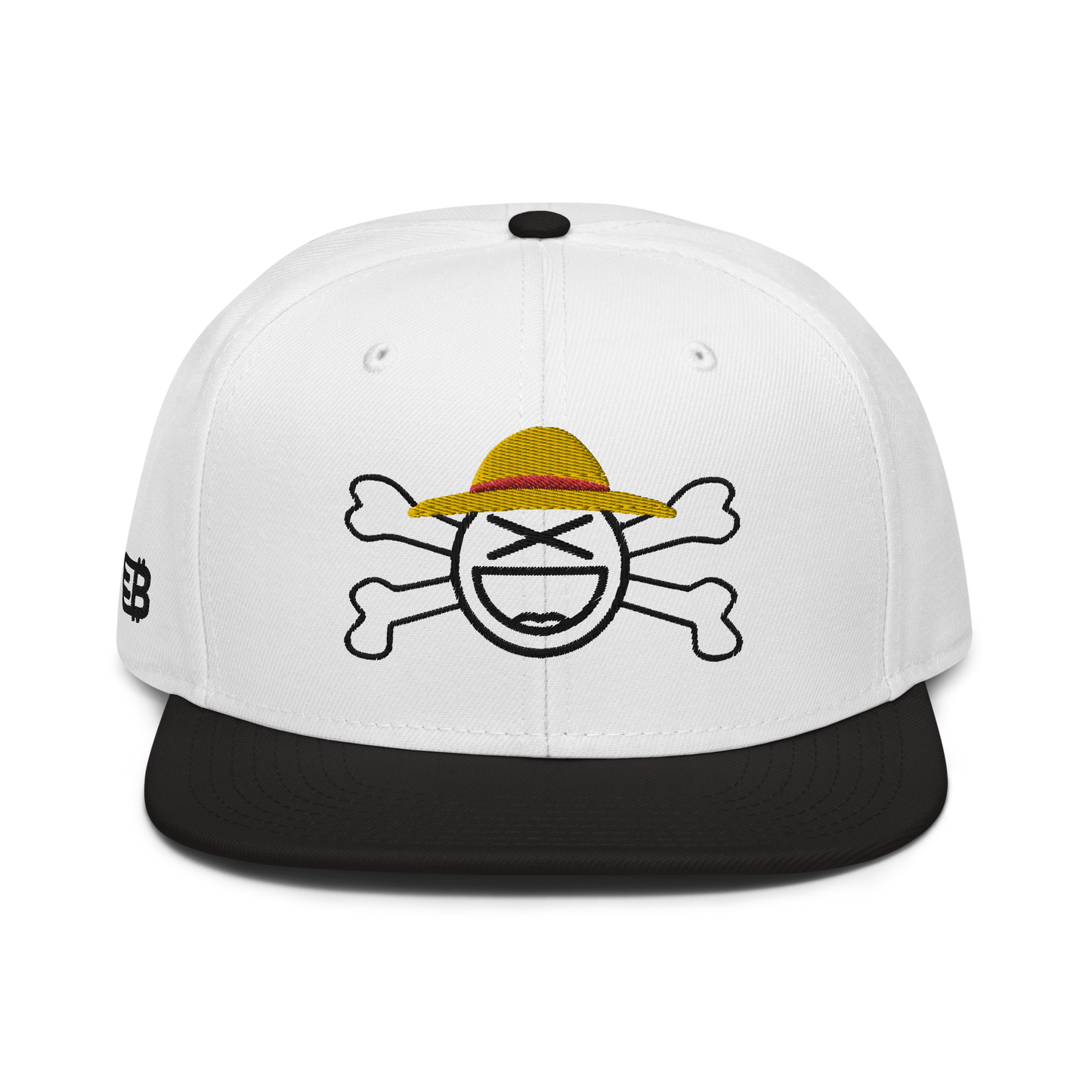 "OneCap" Black/White Snapback Hat