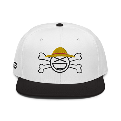 "OneCap" Black/White Snapback Hat