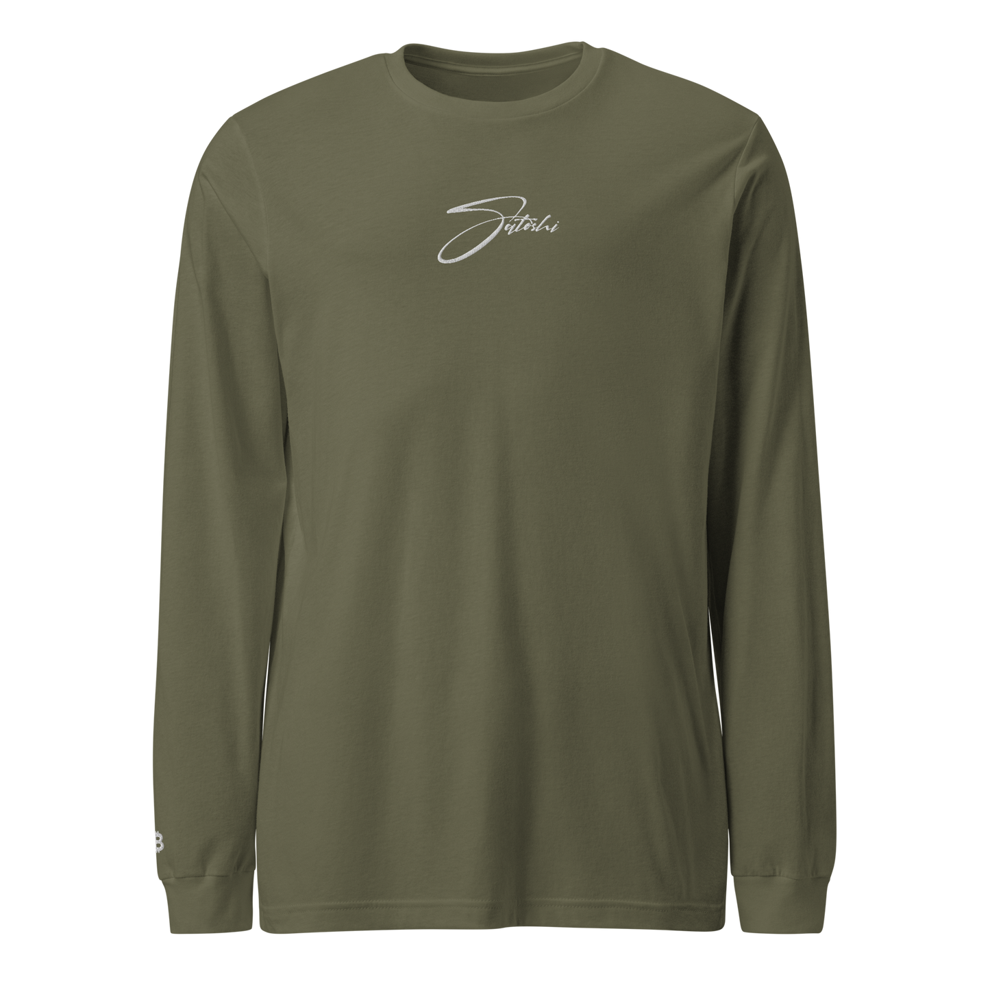 Satoshi - Gestickt - Unisex Langarmshirts