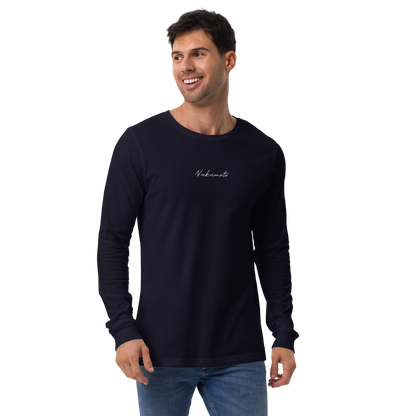 Nakamoto - Gestickt - Unisex Langarmshirts