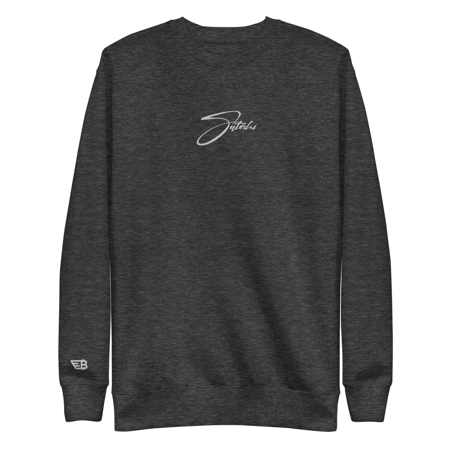 Satoshi - Gestickt - Unisex Sweatshirt